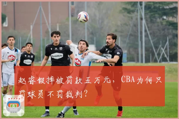 赵睿假摔被罚款五万元，CBA为何只罚球员不罚裁判？