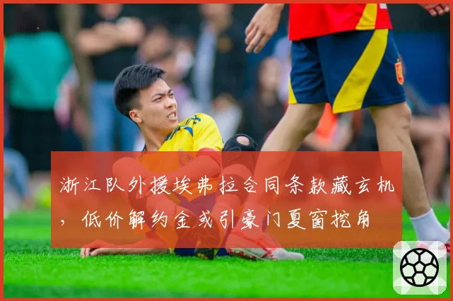 浙江队外援埃弗拉合同条款藏玄机，低价解约金或引豪门夏窗挖角